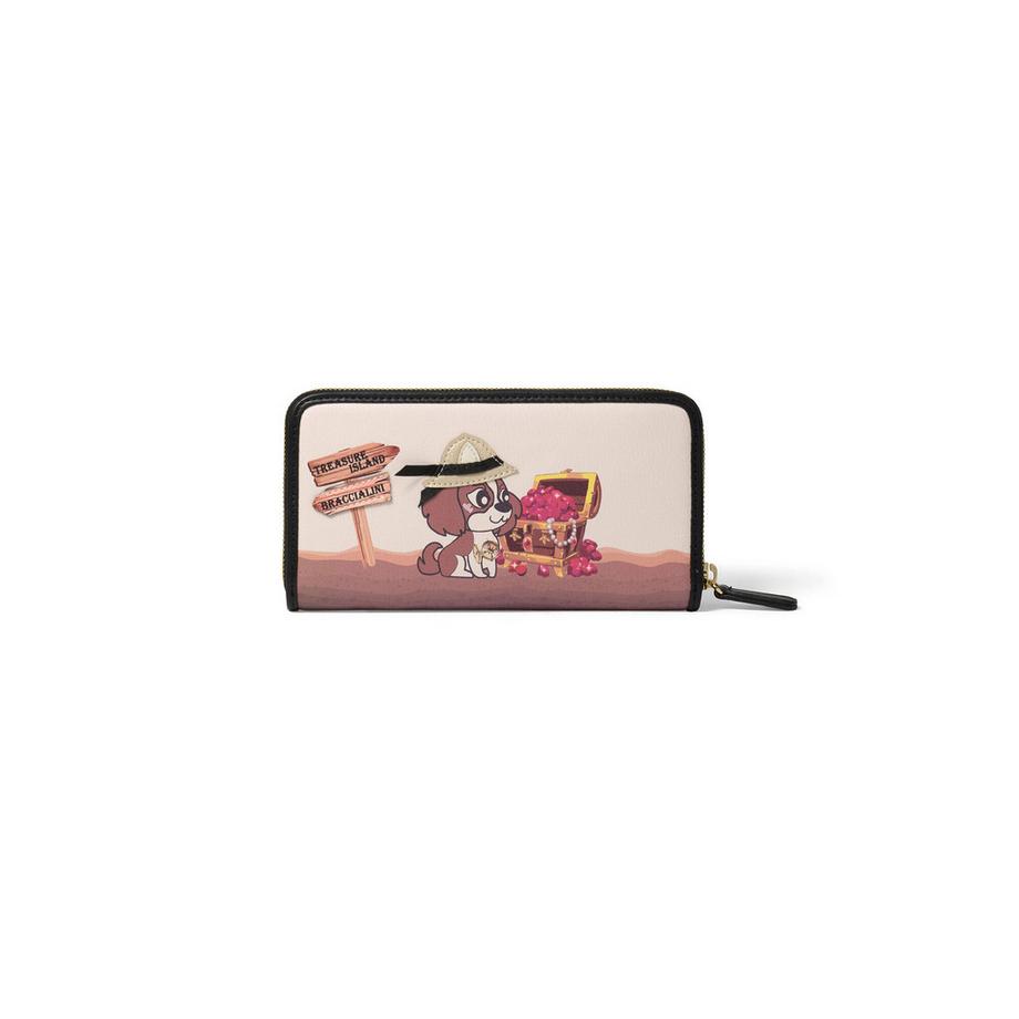 Braccialini Geldbörse mit Reissverschluss  