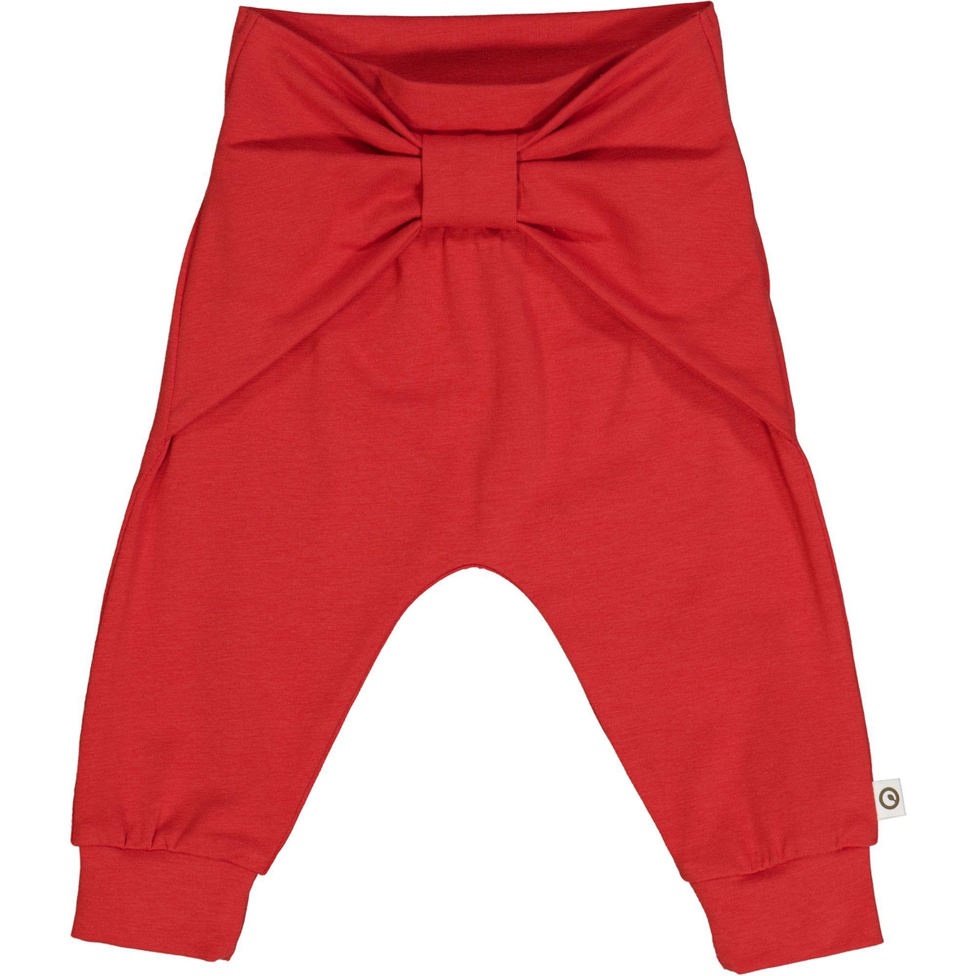 Image of Babyhose Unisex Rot Bunt 80