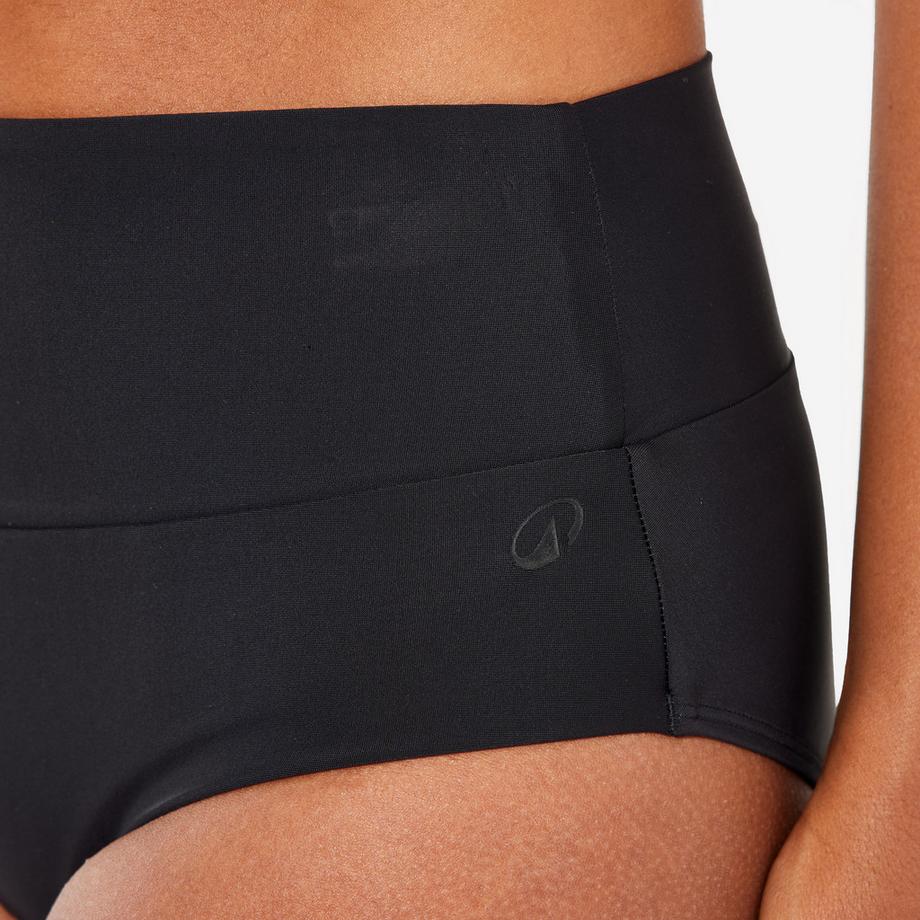 DECATHLON Sportbikiniunterteil hoher Bund  
