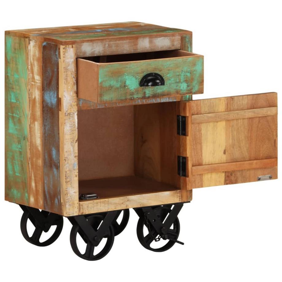VidaXL Armoire de chevet bois  