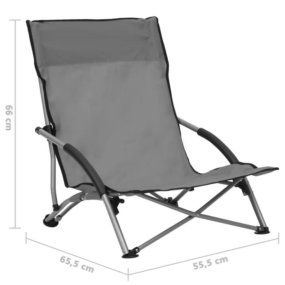 VidaXL Strandstuhl gewebe  