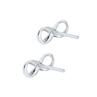 Elli  Schmuckset Infinity Symbol Armband Ohrstecker Set 925 Silber 