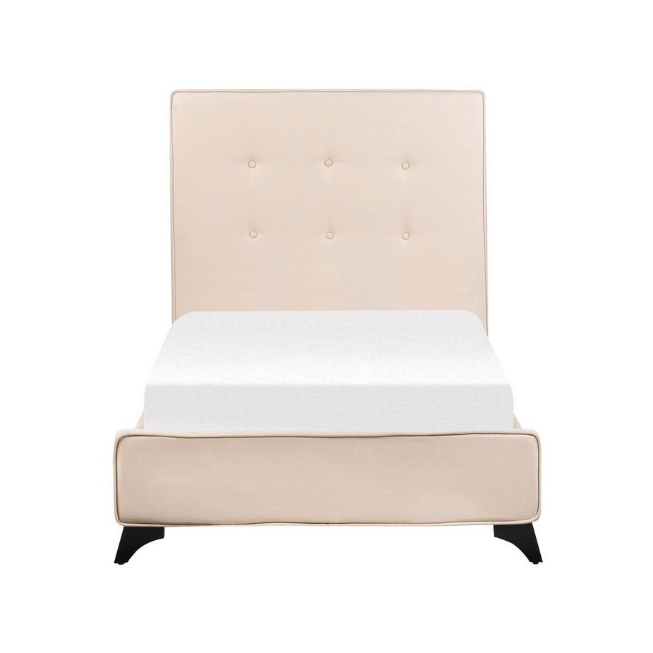 Beliani Lit à lattes en Polyester Traditionnel AMBASSADOR  