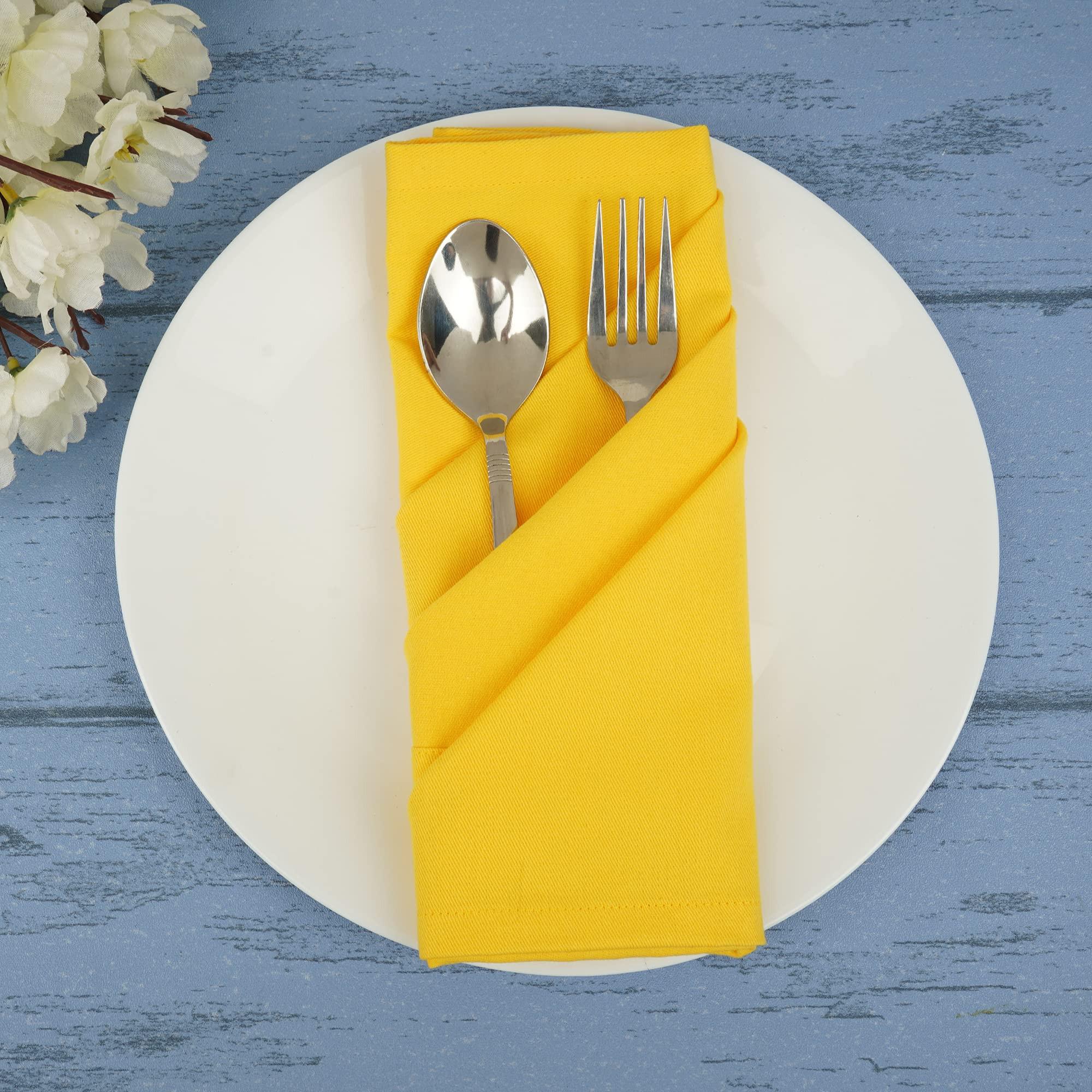 Alopini Packung mit 12 übergroßen Dinnerservietten  