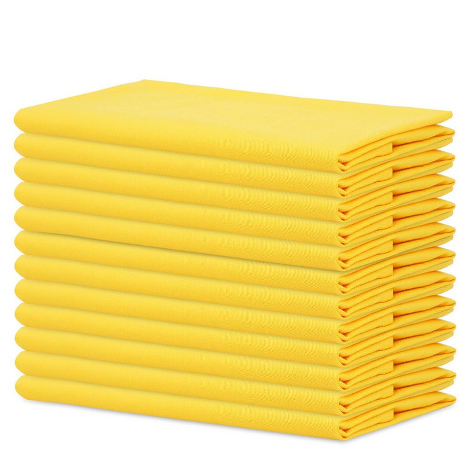 Paquet de 12 serviettes de table surdimensionnées