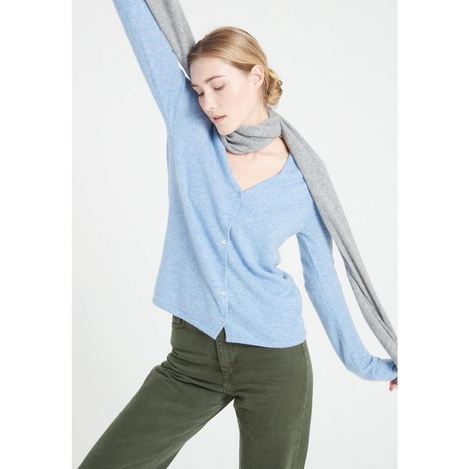 Studio Cashmere8 LILLY 7 Cardigan scollo a V aderente  