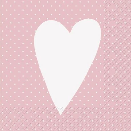 STEWO INTERNATIONAL STEWO Serviette 33x33cm 2572649426 Tilde FSC rosa hell 20 Stück  