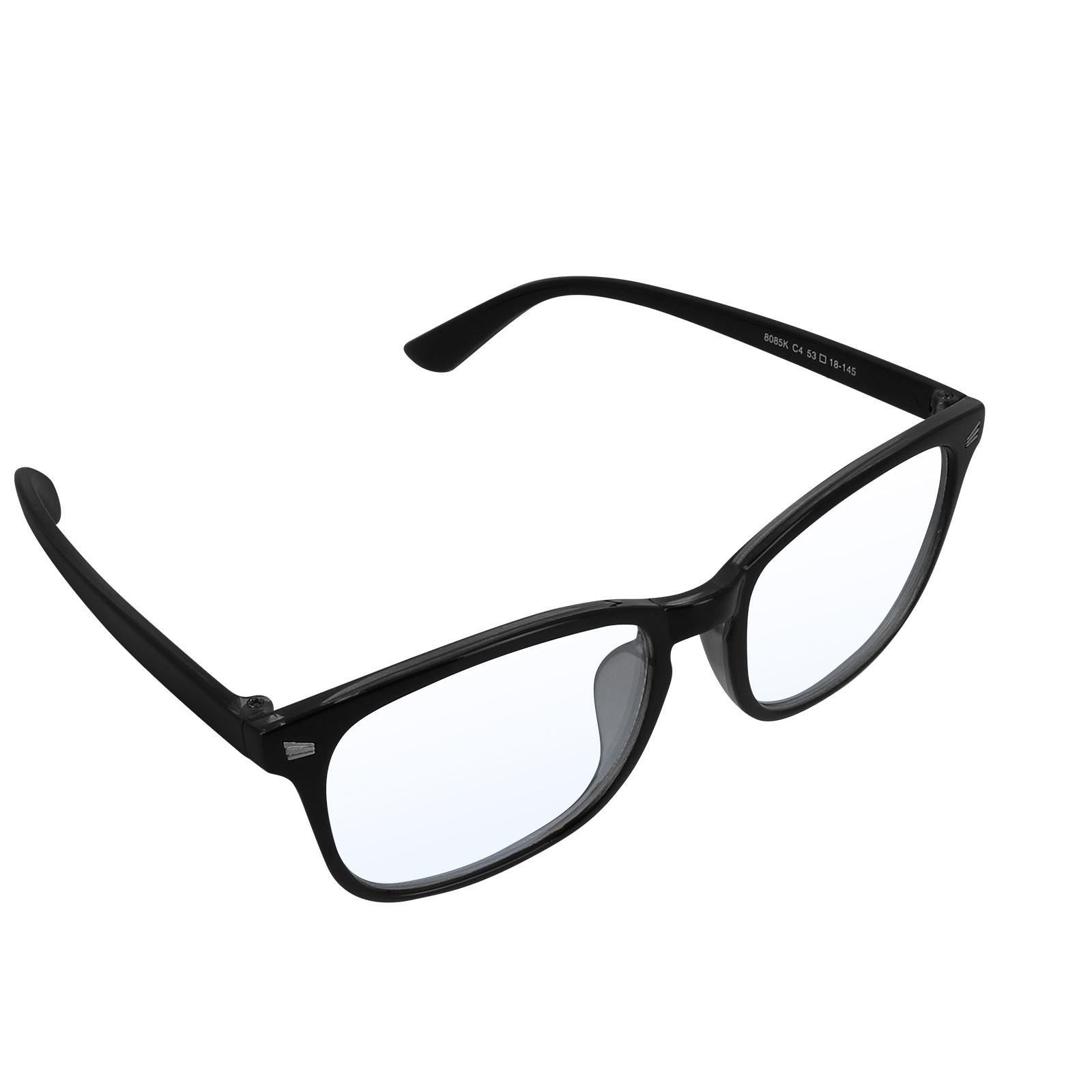 Avizar Lunettes Anti-lumière Bleue PC Noir mat  