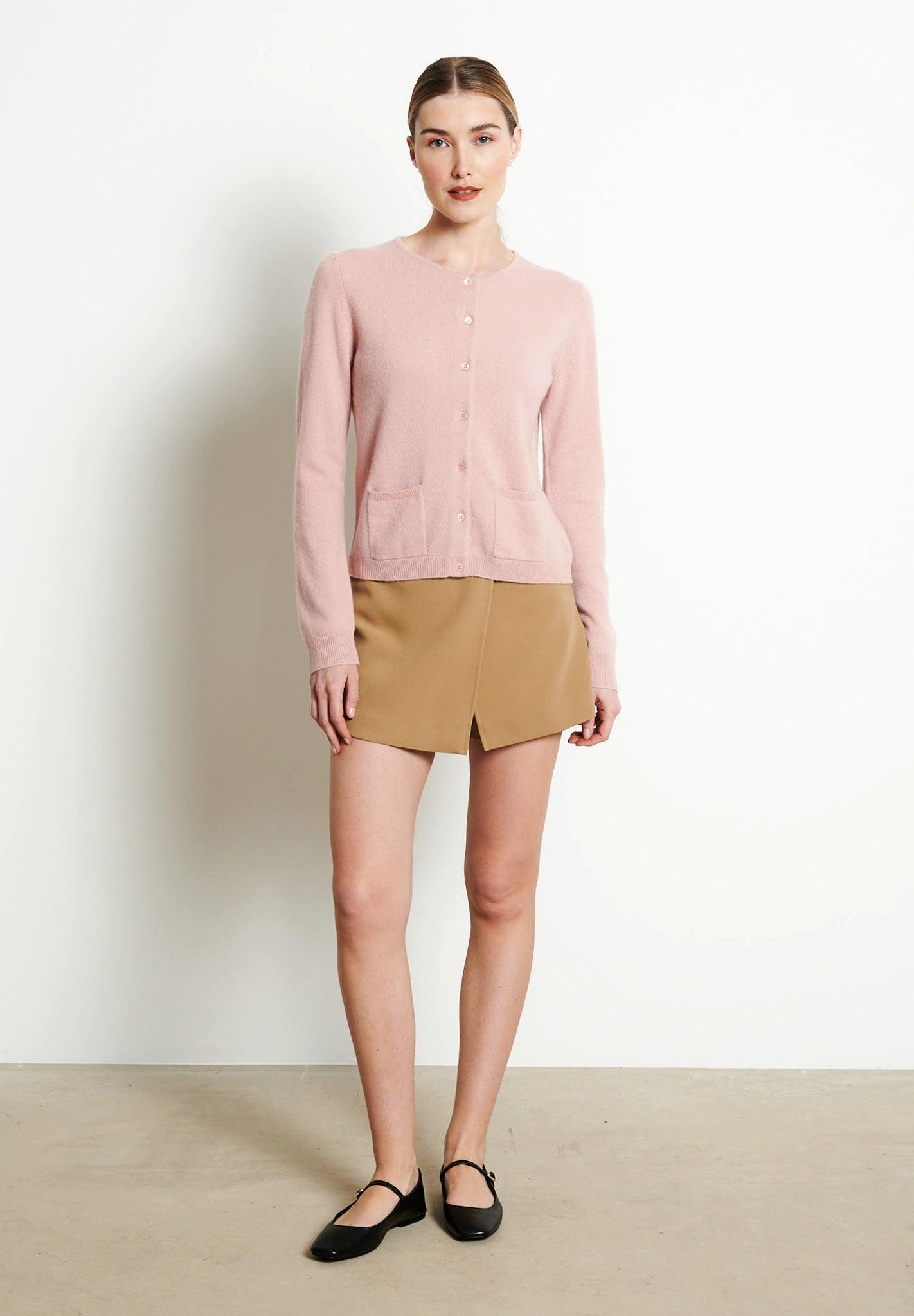 Studio Cashmere8 LILLY 4 Cardigan girocollo aderente  