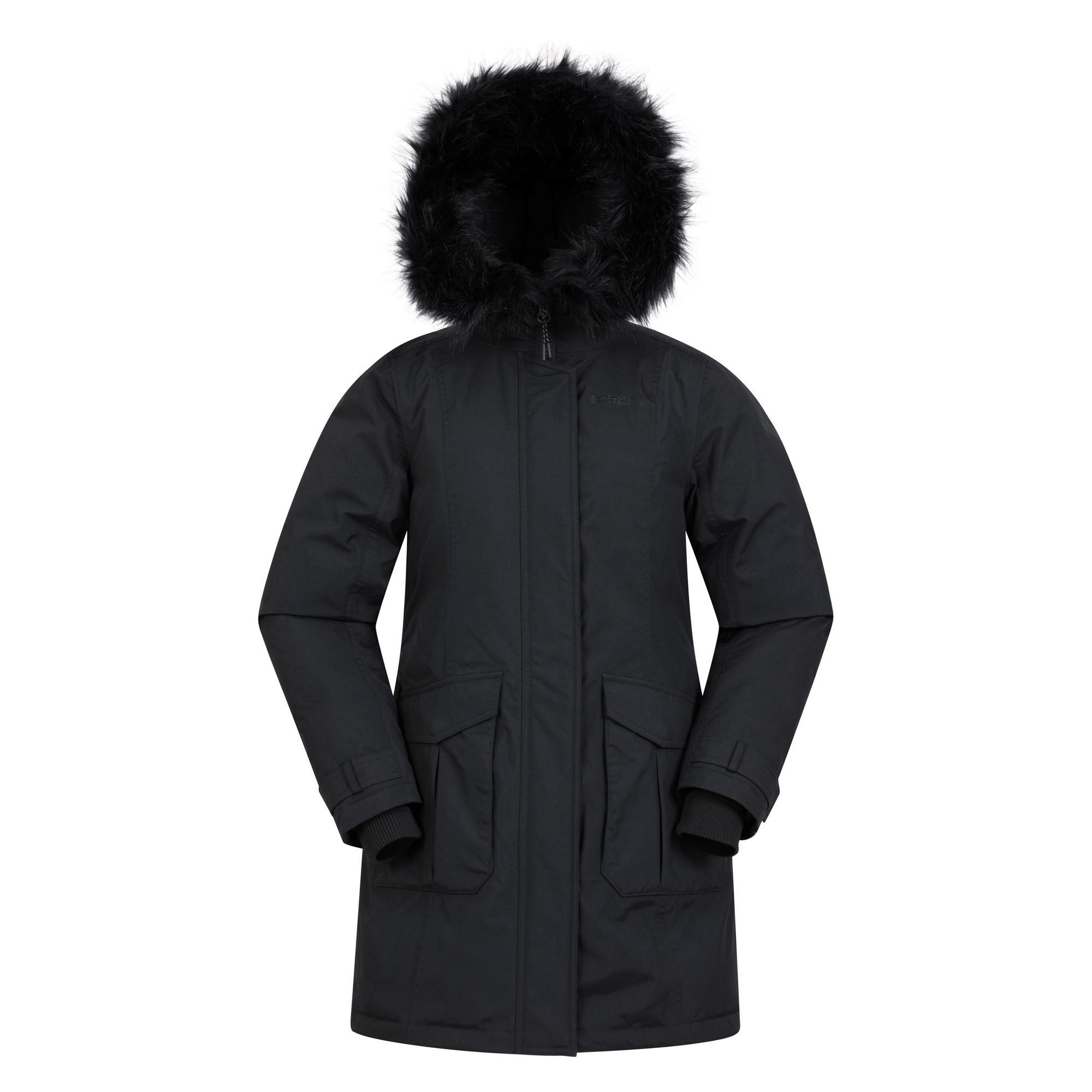 Image of Aurora Daunenjacke Unisex Schwarz 34