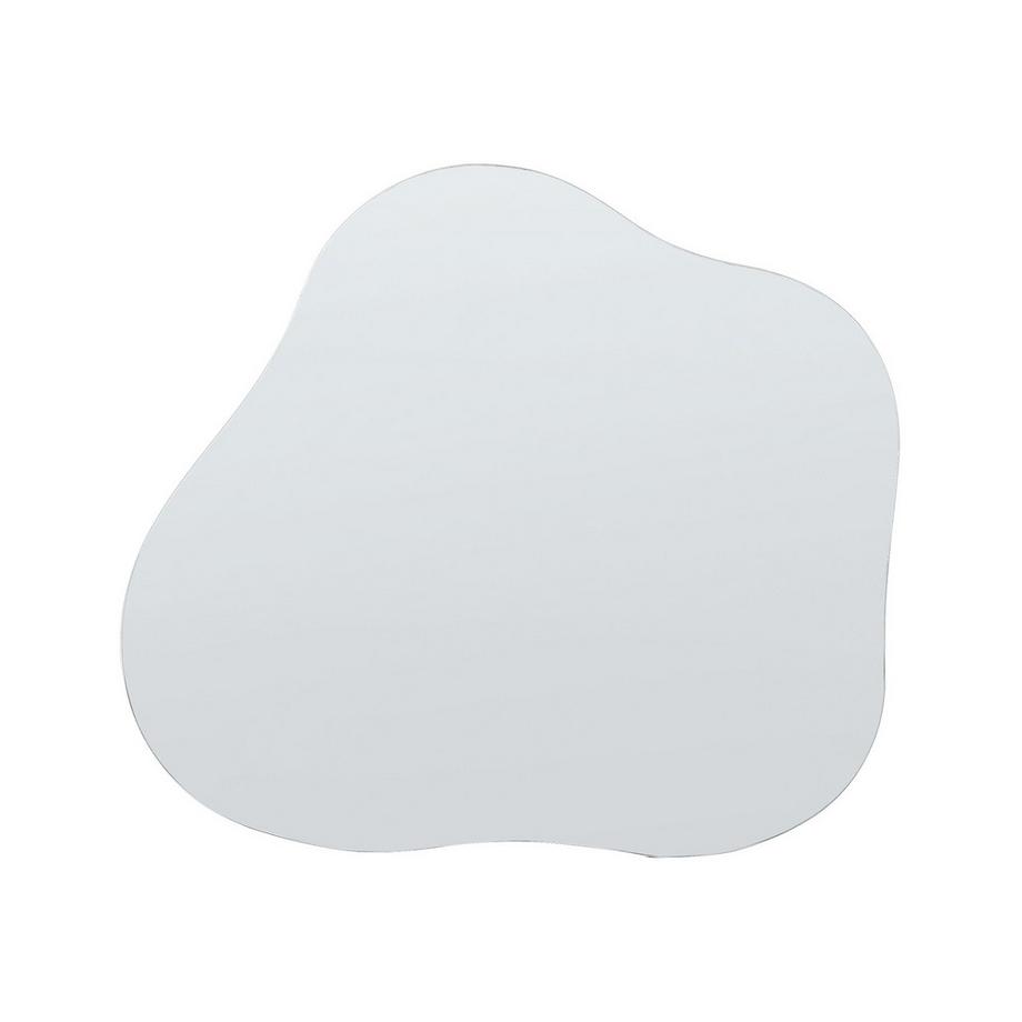 Beliani Wandspiegel aus Glas Retro BAGNEUX  