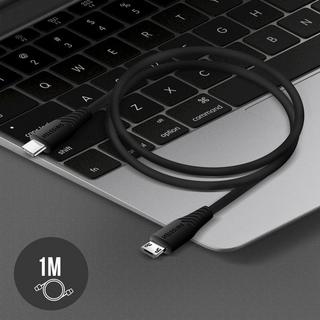SWISSTEN  Câble USB-C Micro-USB 1m Swissten Noir 