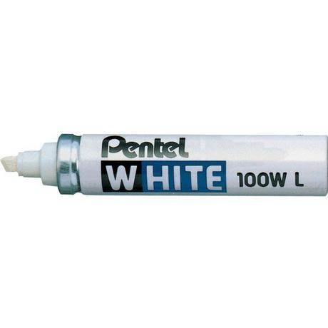 Pentel PENTEL Permanent Marker 6,5mm X100WL weiss  