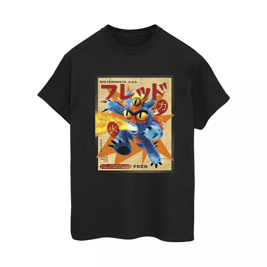 Disney - Big Hero 6 TShirt, für Damen, Schwarz, Größe XL