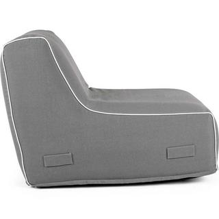 mutoni Chaise longue de jardin Rihanna gris  