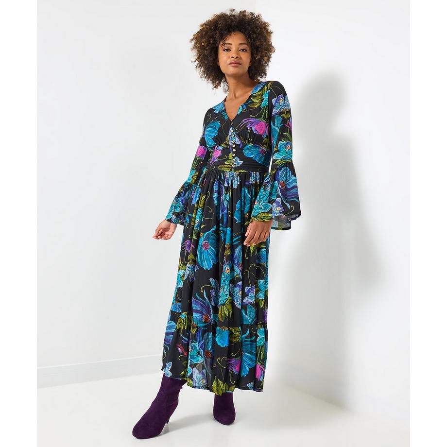Joe Browns Robe longue bohème motif floral audacieux  