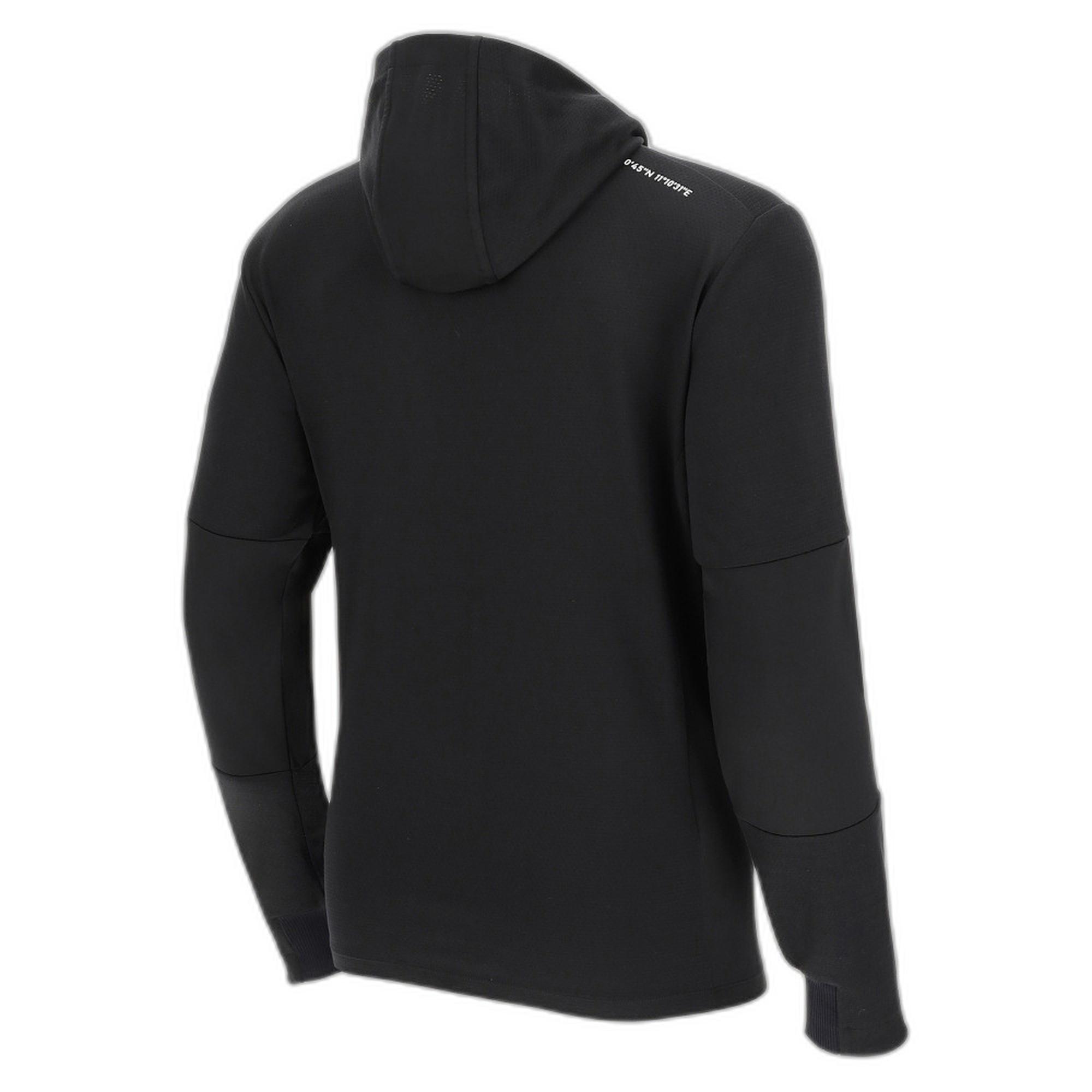 macron  sweatshirt à capuche zippé acron athleisure scc virtus zanzibar tech 