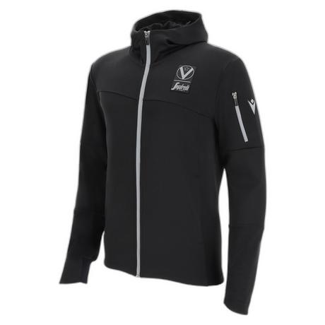 macron  sweatshirt à capuche zippé acron athleisure scc virtus zanzibar tech 