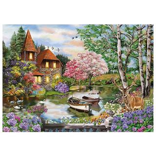 Schmidt  Puzzle Haus am See (1000Teile) 