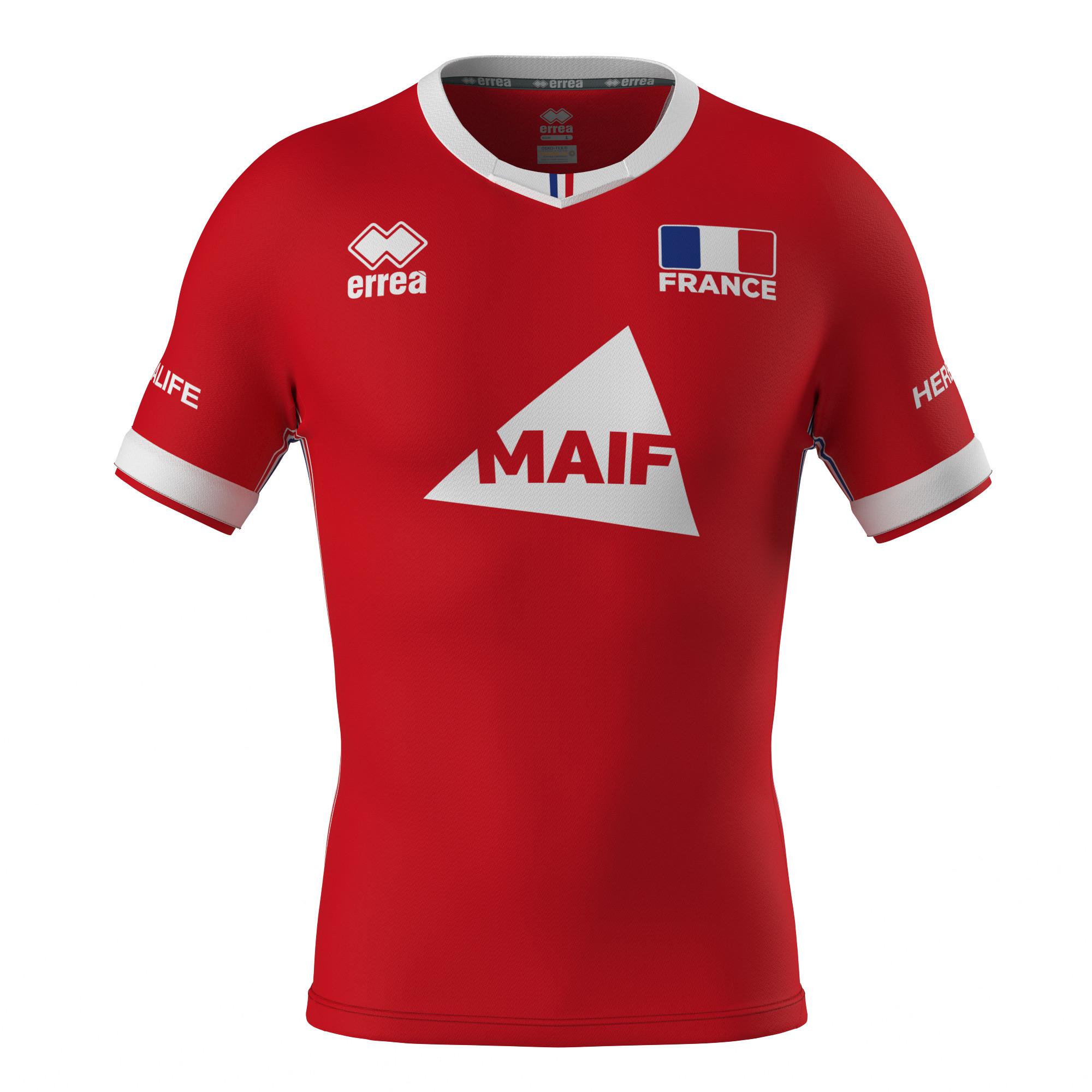 errea  offizielles libero-trikot der französischen nationalschaft 2023/24 