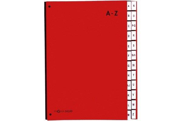 Pagna PAGNA Pultordner Color A4 24249-01 rot, A-Z  