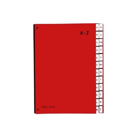 Pagna PAGNA Pultordner Color A4 24249-01 rot, A-Z  