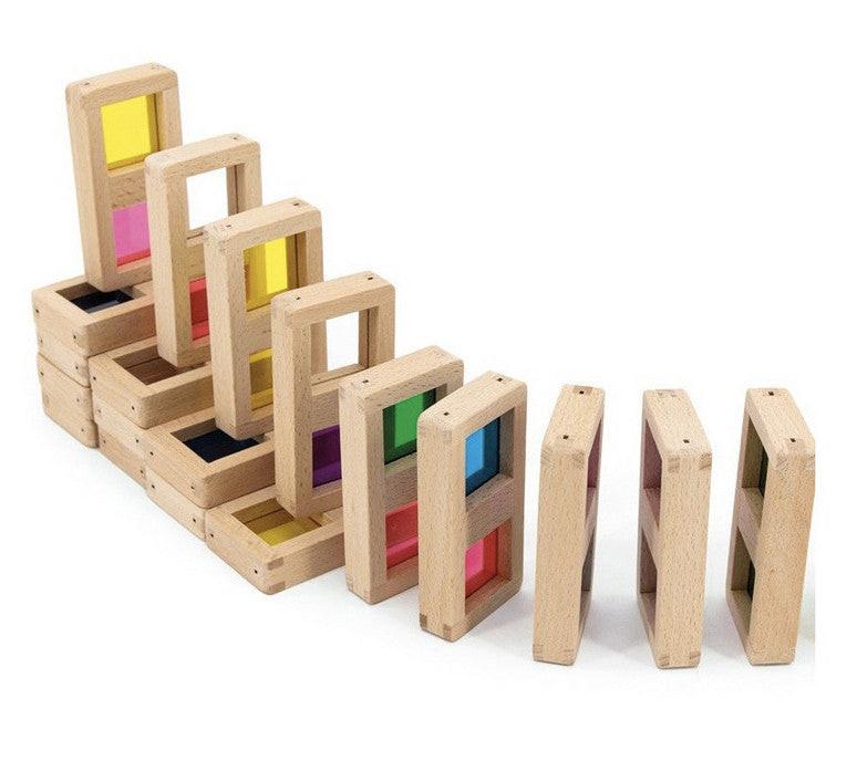 Image of Domino Transparent - Translucent Montessori® Natur