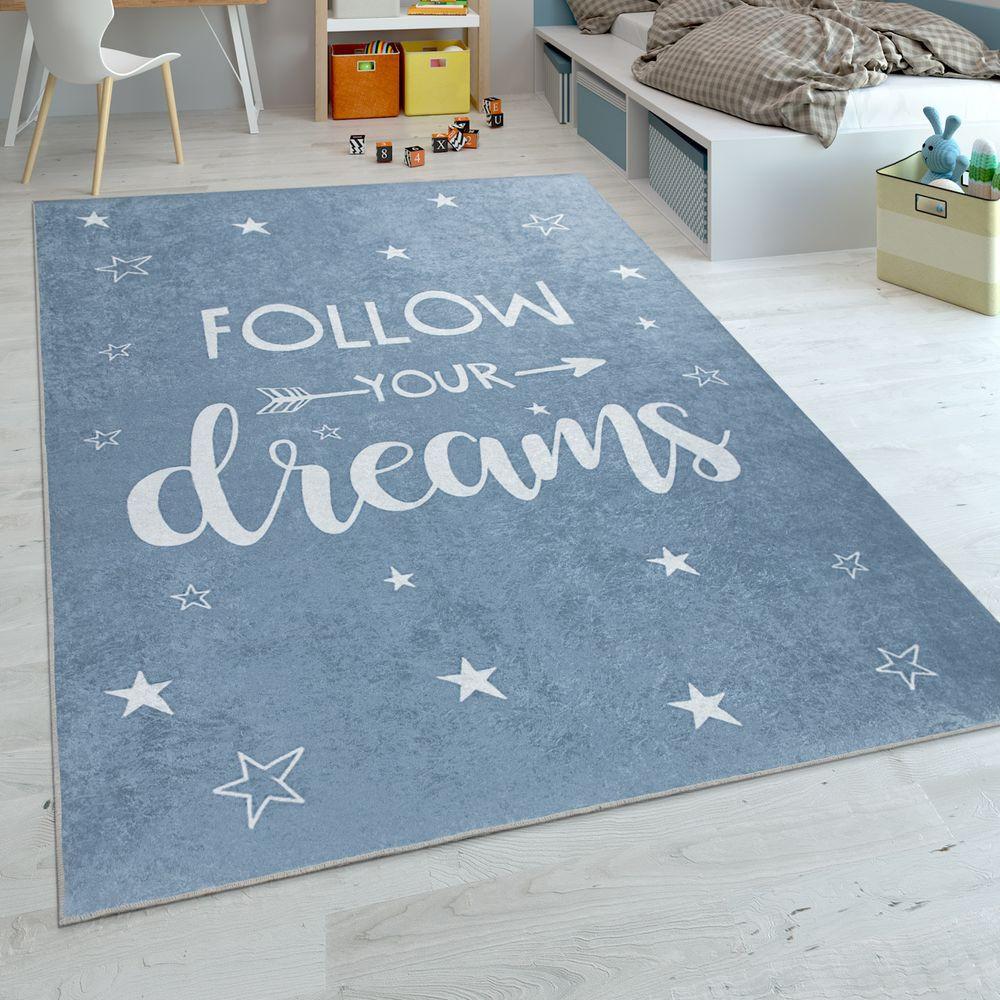 Paco Home Jouez au motif de la chambre des enfants du tapis  