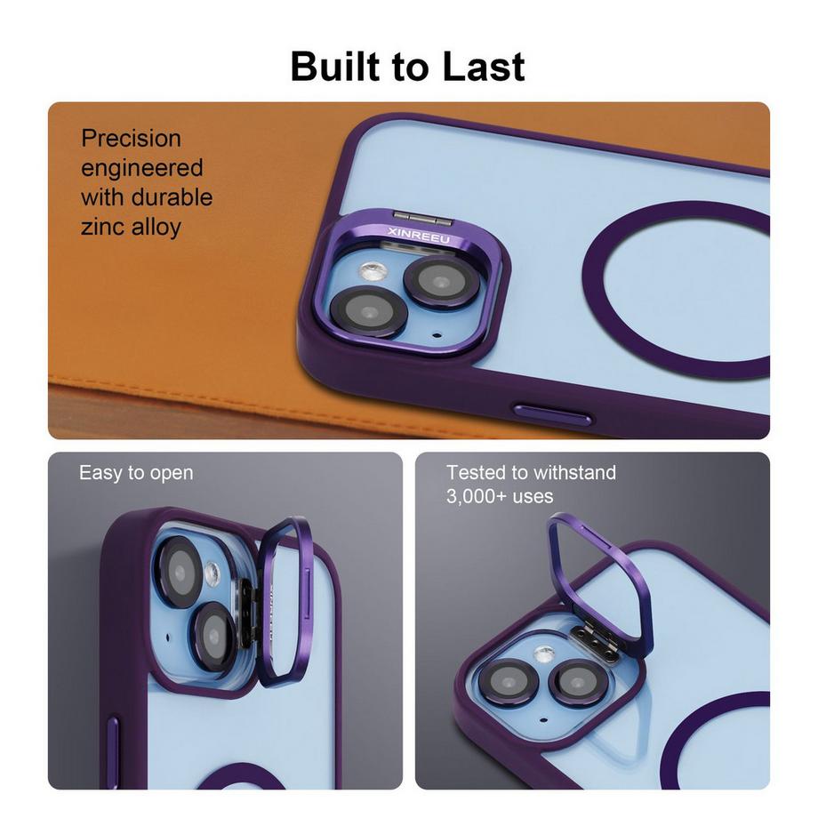 Cadorabo  iPhone 14 Hülle Magsafe kompatibel inkl. Kameralinsen Schutz 