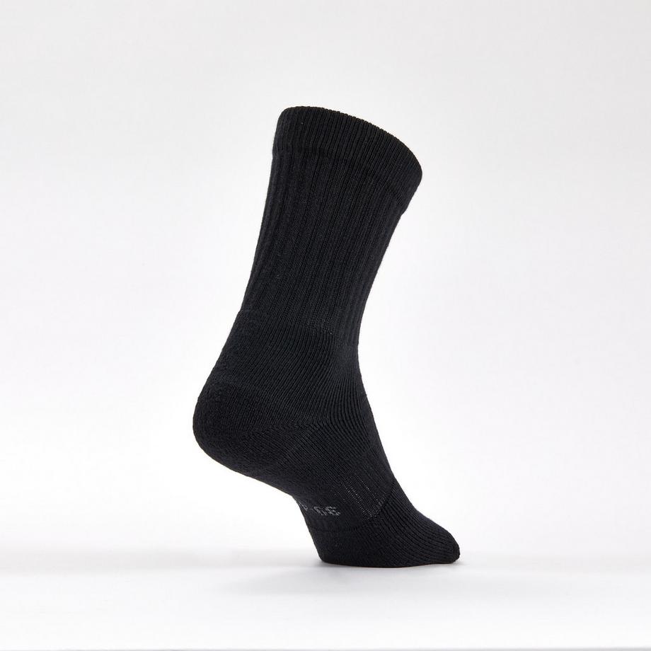 DECATHLON Chaussettes de tennis hautes lot de 3  