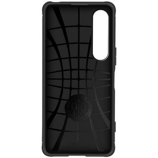 spigen  Cover Spigen Xperia 1 VI nera carbonio 