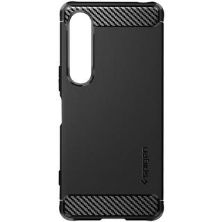 spigen  Cover Spigen Xperia 1 VI nera carbonio 