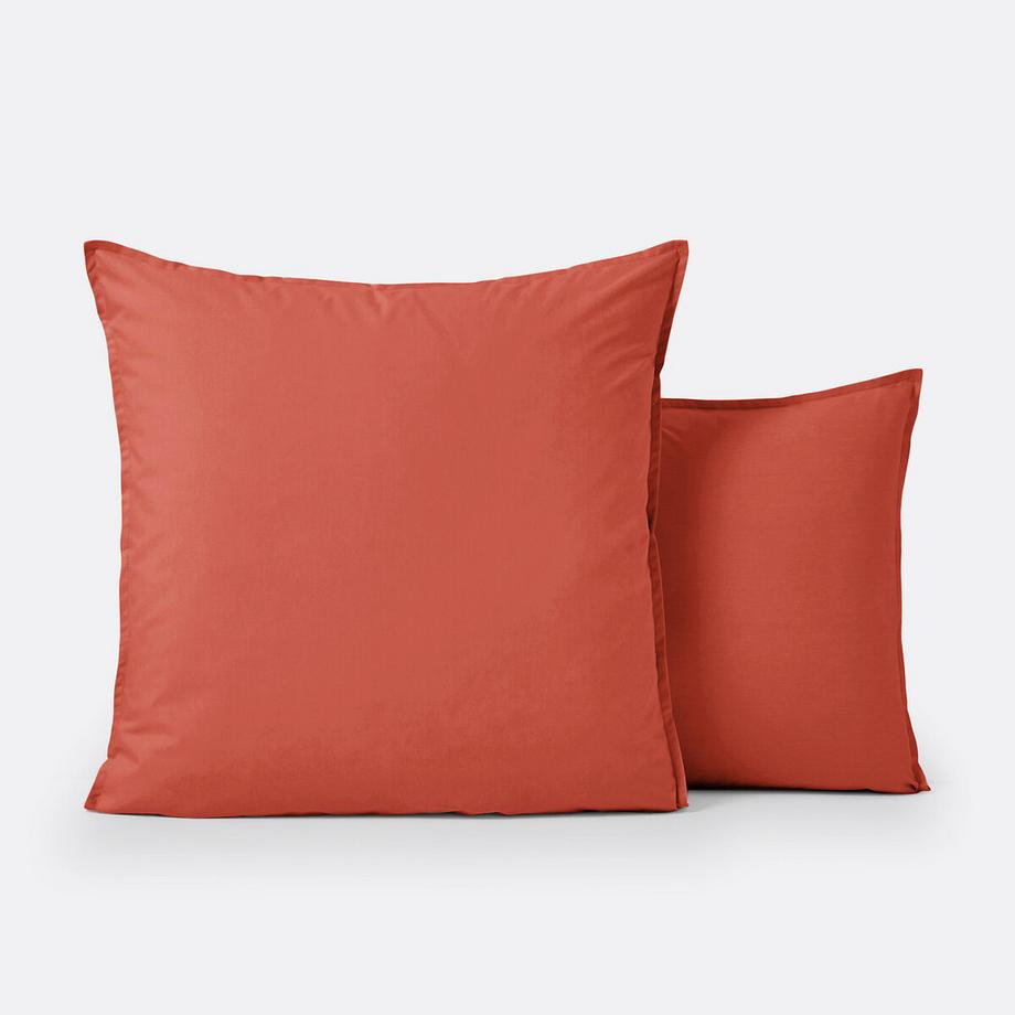 Taie enfant unie percale de coton biologique