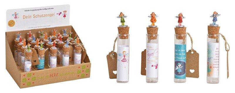 Image of Wunschglas H: 14 Cm 10028761 Schutzengel Lucy 4 Ass. Unisex