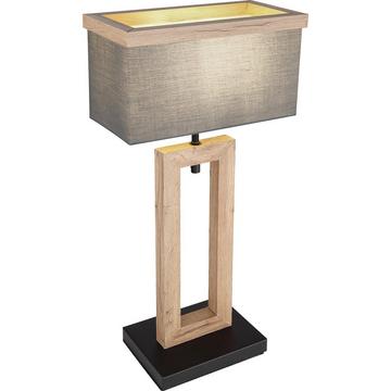 Lampe à poser métal noir mat 1xE27 LED