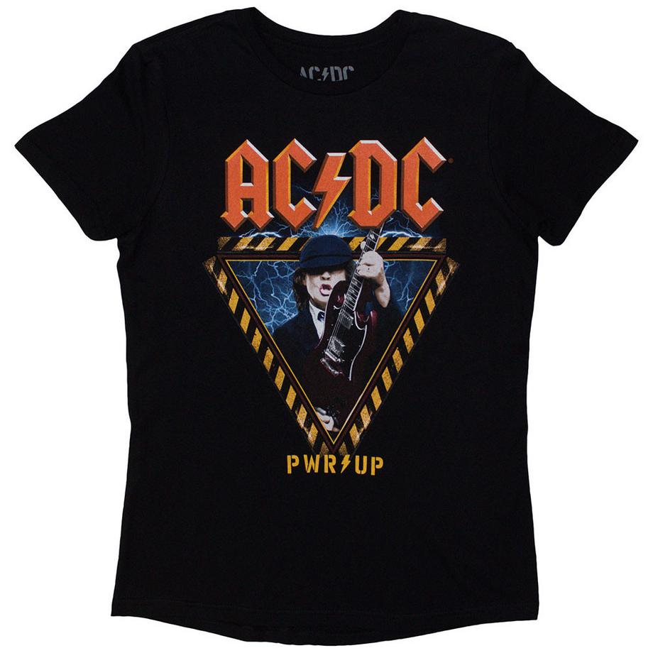 AC/DC ACDC Angus Triangle PWRUP EU Tour '25 T-Shirt  
