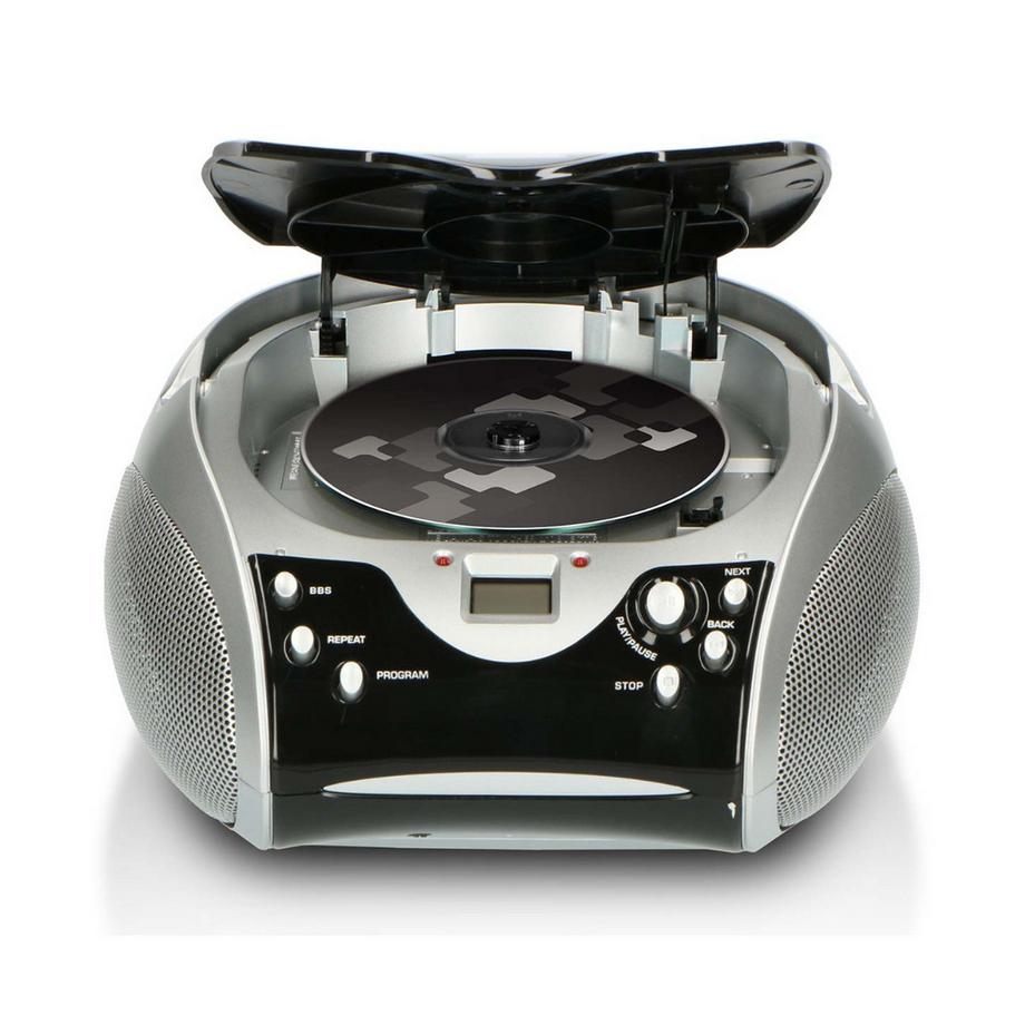 Lenco  Tragbares FM-Radio mit CD-Player 