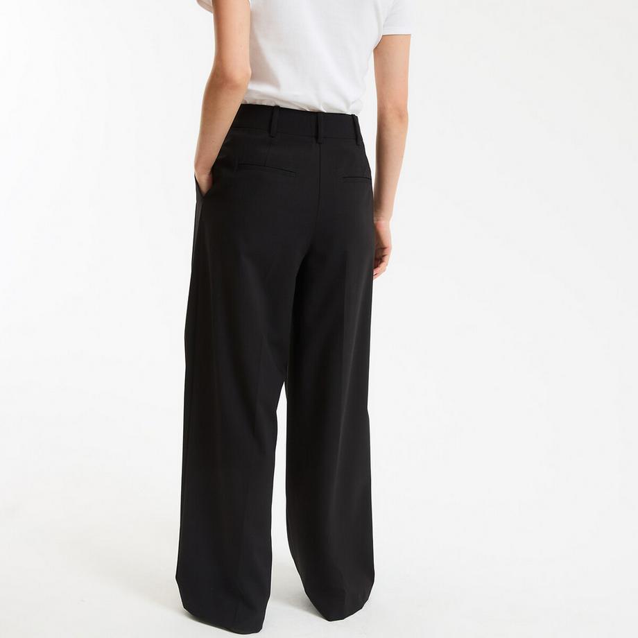 La Redoute Collections Loose-Fit Bundfaltenhose  