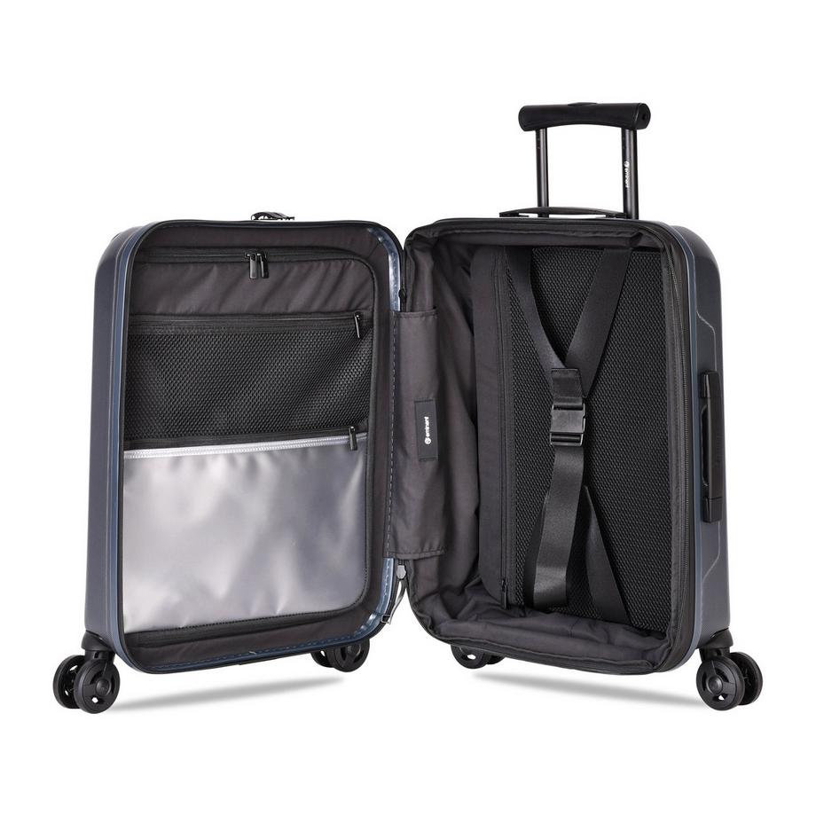 EMINENT  Kapstadt Premium Edition Handgepäck Koffer 4 Rollen Grau 