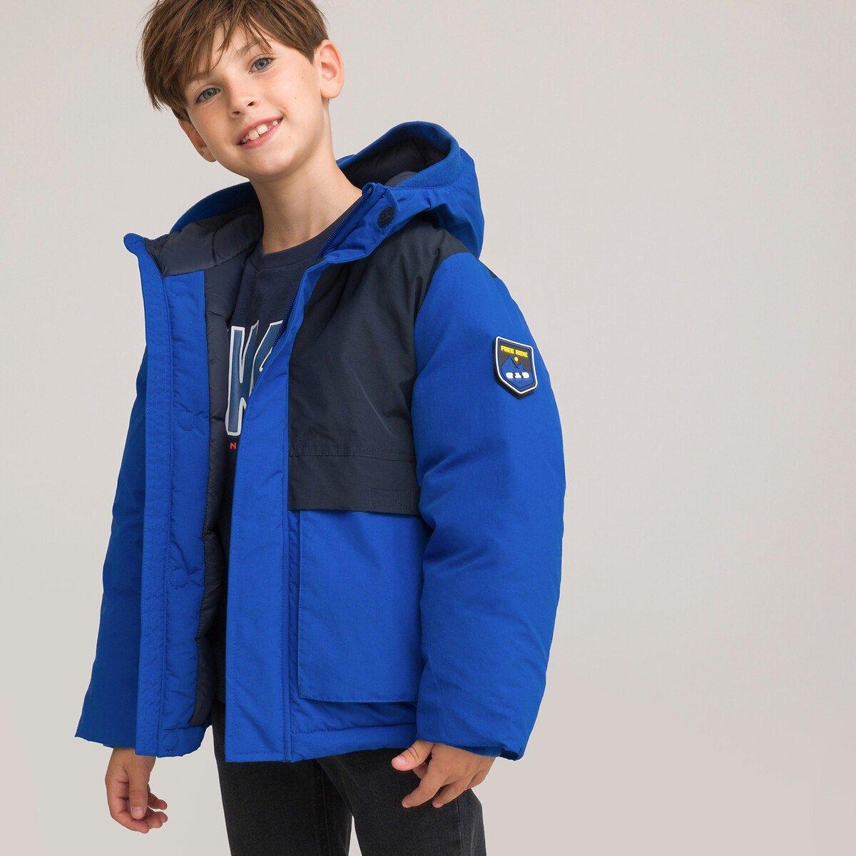 Image of Gesteppte Winterjacke Mit Kapuze Jungen Blau 126