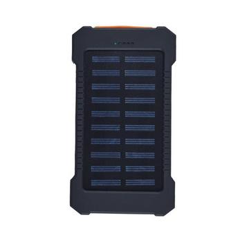 Powerbank - Solarzellenantrieb - Schwarz