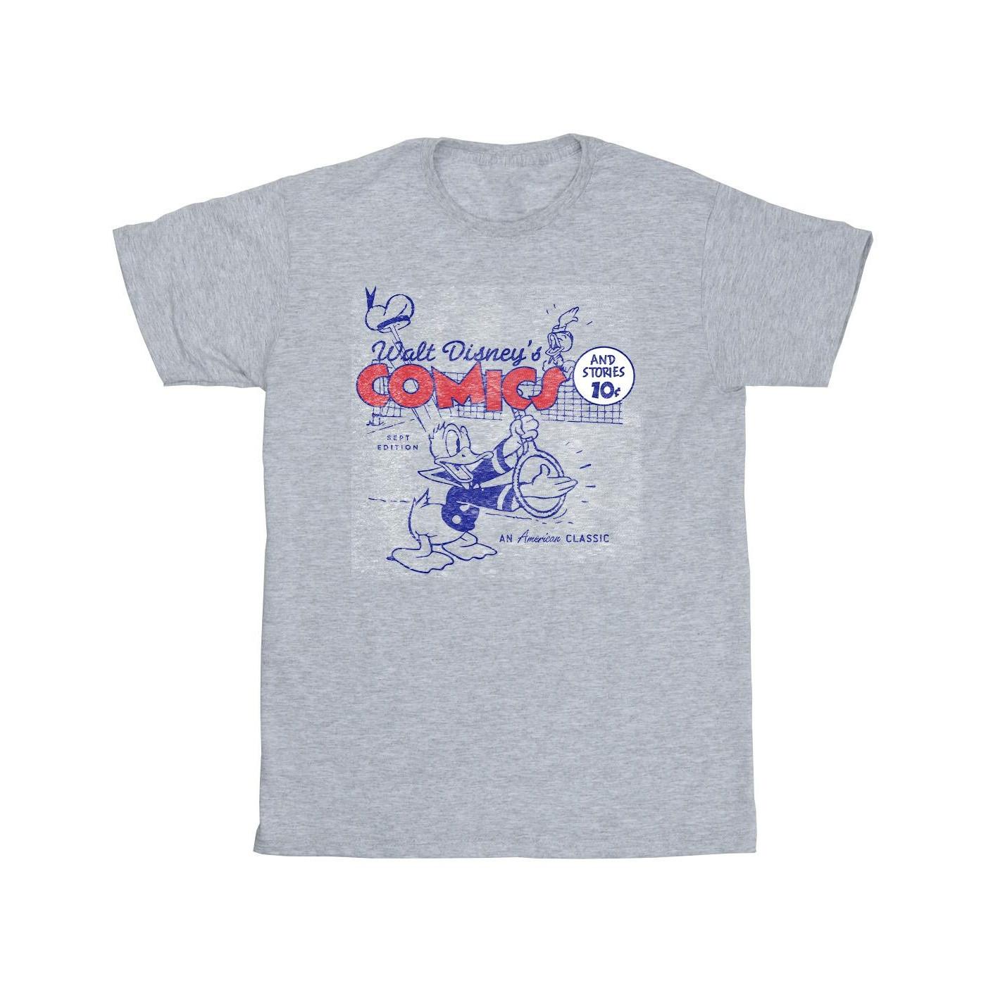 Image of Donald Duck Comics Tshirt Herren Grau 4XL