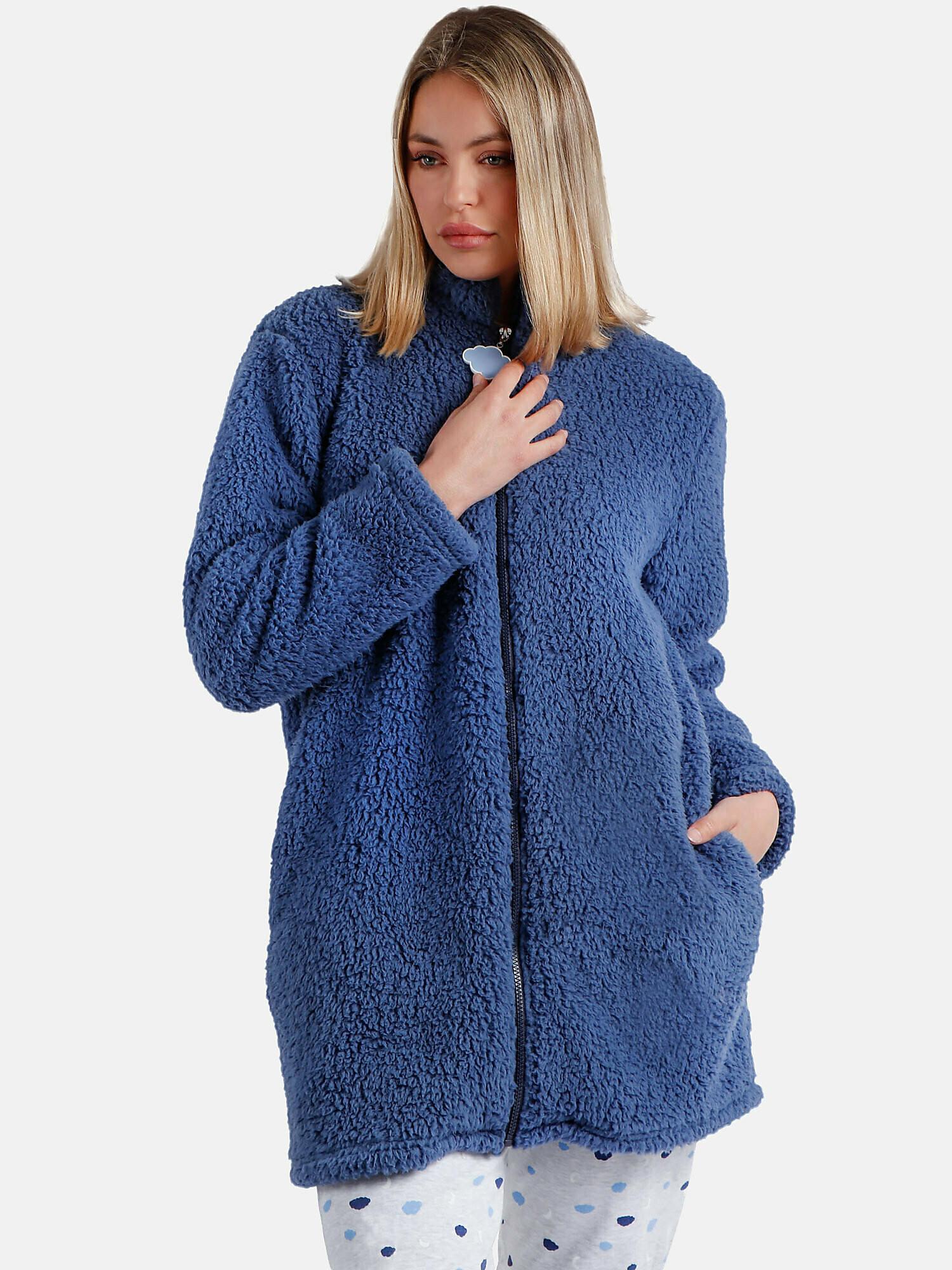 Image of Hausjacke Cloudy Nights Damen Blau L
