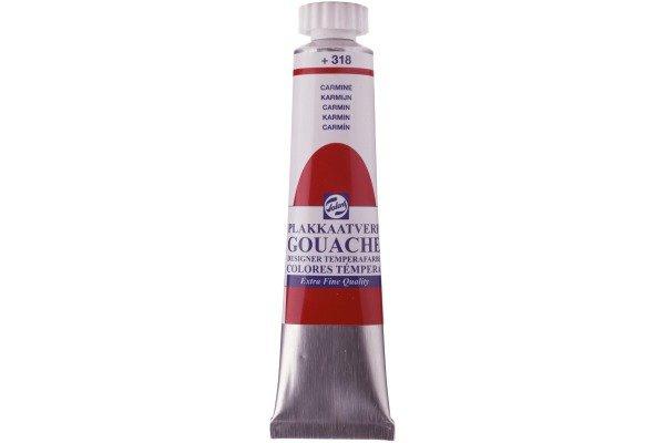 Talens TALENS Plakatfarbe 20ml 318/7 karmin  