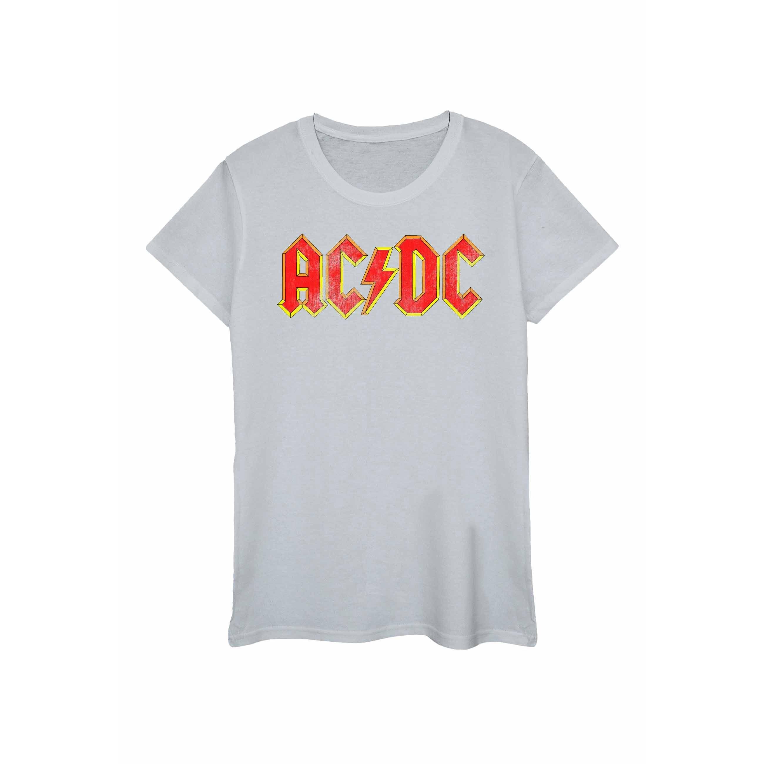 Image of Acdc Tshirt Damen Grau XL