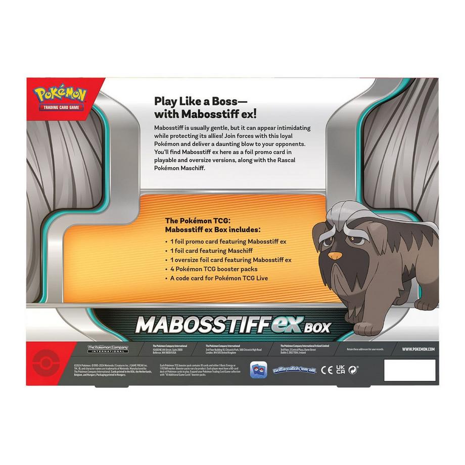 Pokémon  TCG: Mabosstiff ex Box - EN 