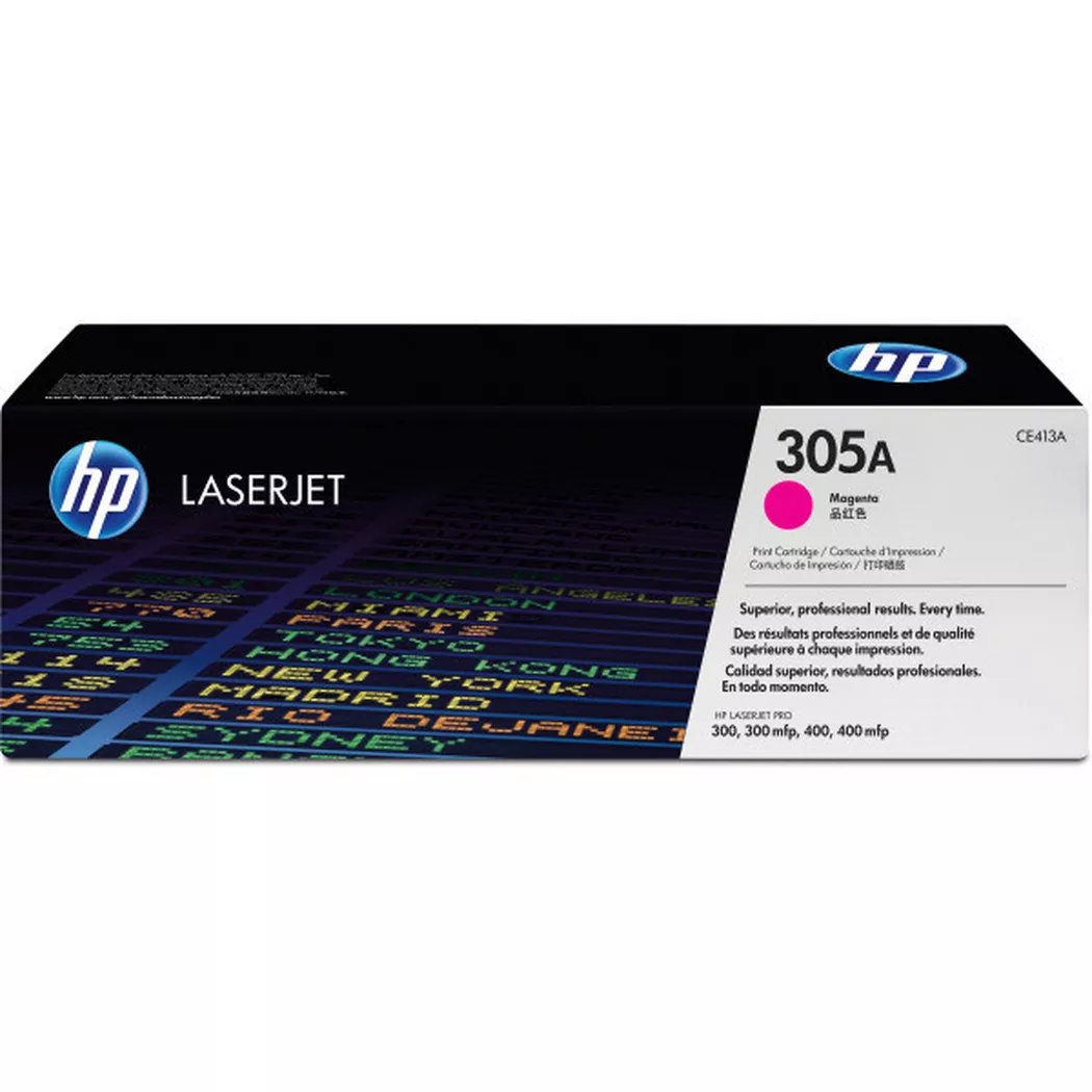 Hewlett-Packard – HP Toner-Modul 305A magenta CE413A LJ Pro Color M375 2600 Seiten, One Size