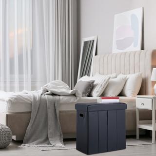 Northix Ottoman ausem Kunstleder  