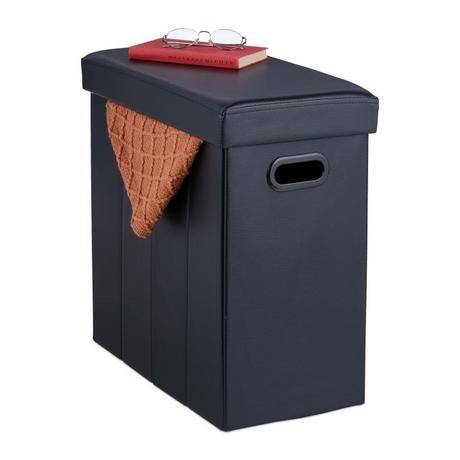 Northix Ottoman ausem Kunstleder  