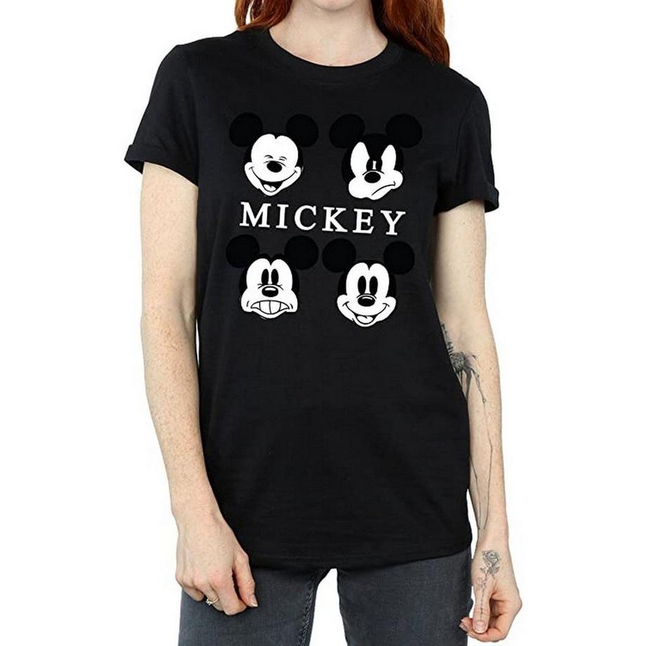 Disney Mickey Mouse Visages T-Shirt Graphique  